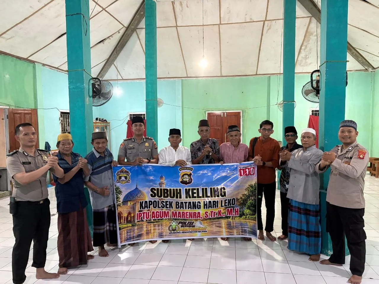 Pesan Tidak Membakar Kebun Disampaikan Saat Suling di Tanah Abang